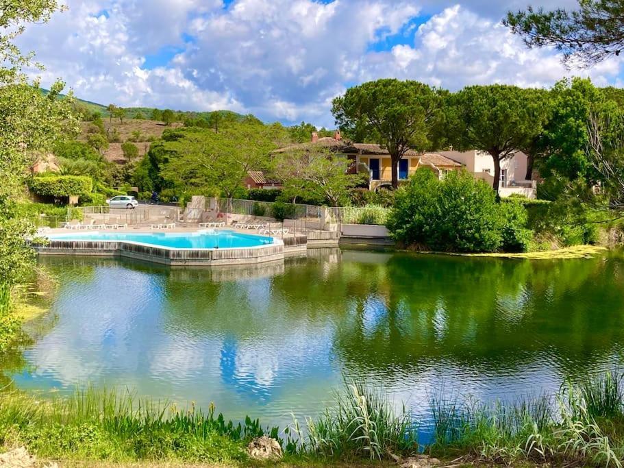 Les Restanques Cabriere 3123 Vue Mer 3 Chambres Grimaud Zewnętrze zdjęcie