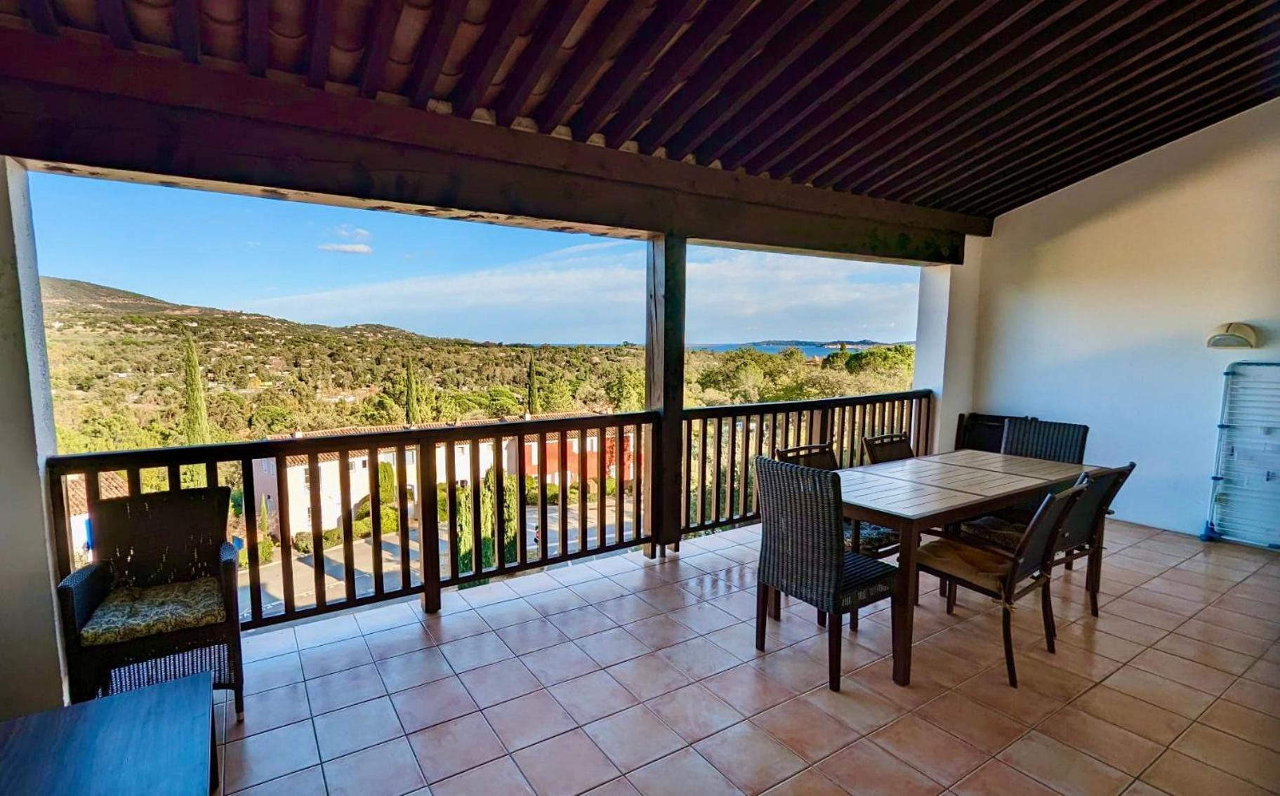 Les Restanques Cabriere 3123 Vue Mer 3 Chambres Grimaud Zewnętrze zdjęcie